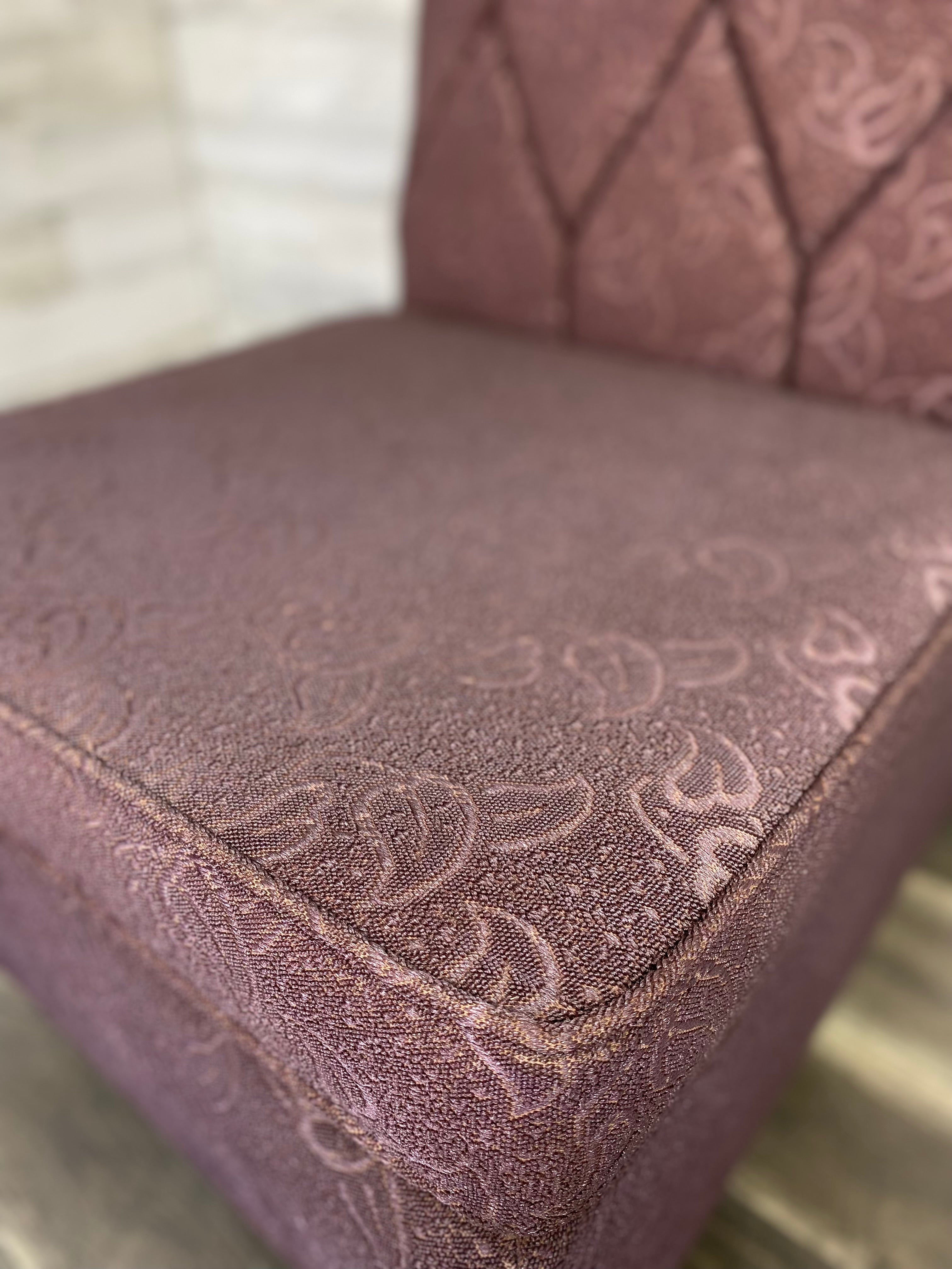 Mid Century Modern Slipper Accent Chair